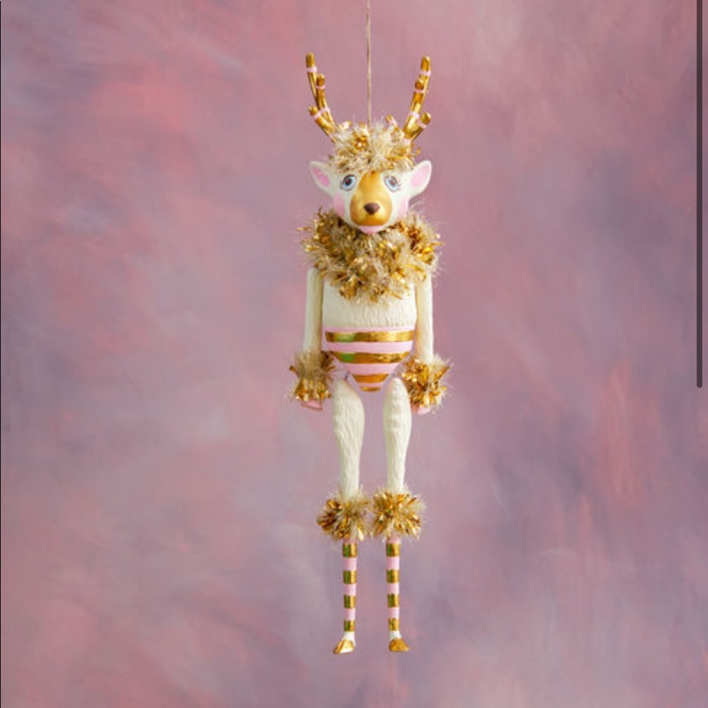 Glitterville Anthropologie La Renne Reindeer 18”